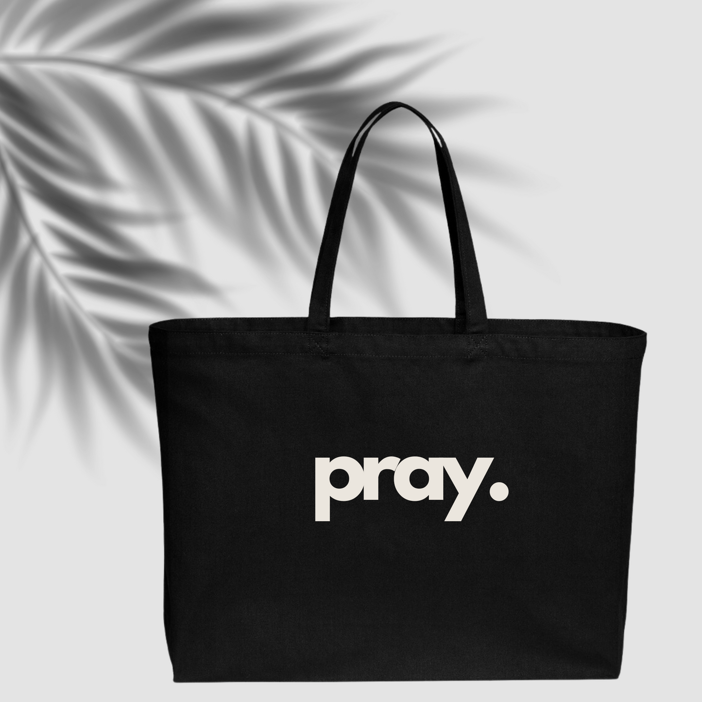 PRAY COTTON TOTE BAG