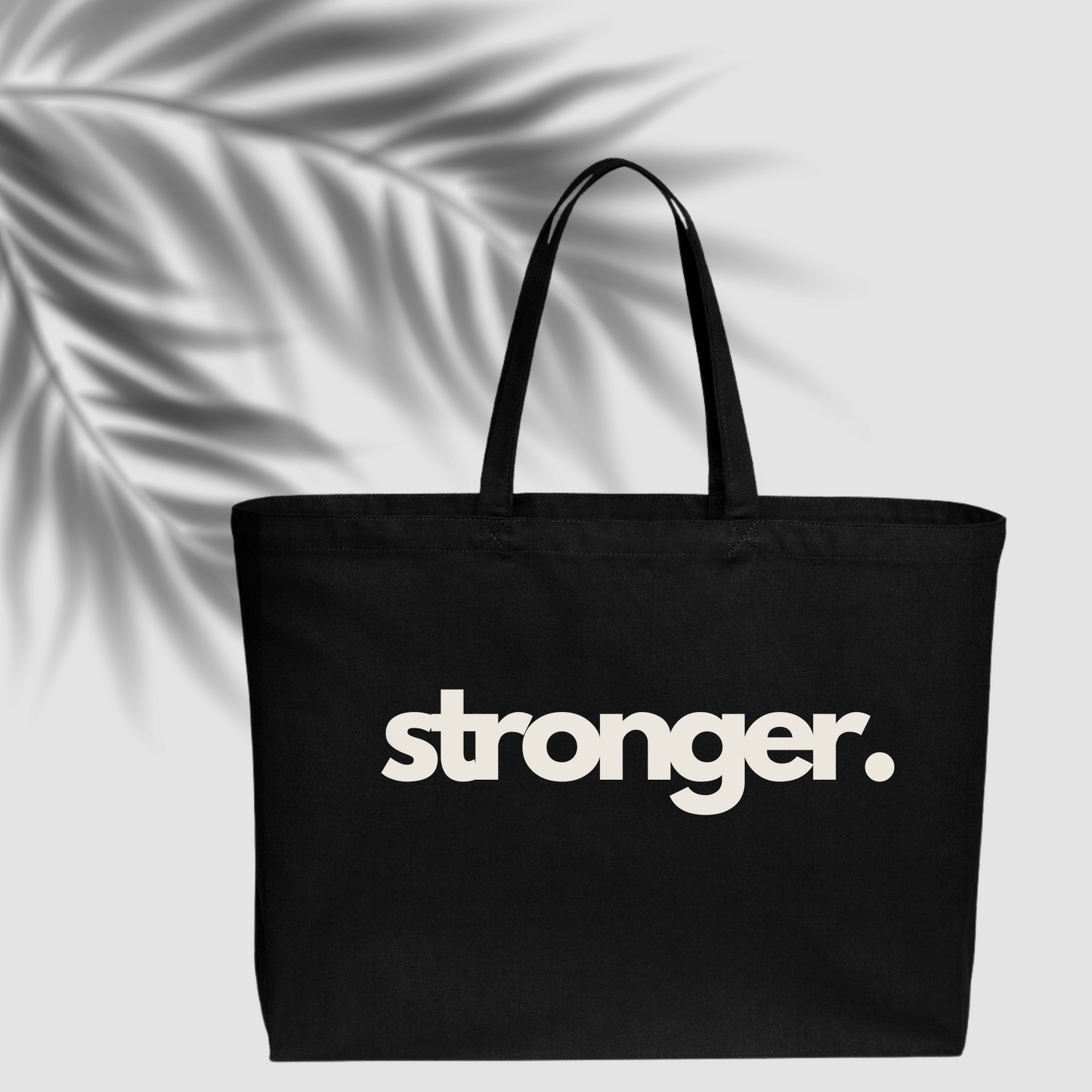 STRONGER COTTON TOTE BAG