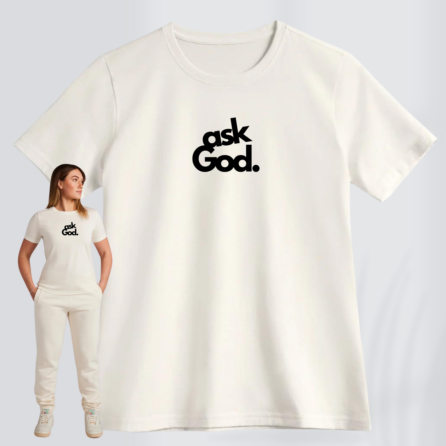 ASK GOD PREMIUM WOMEN SHIRT