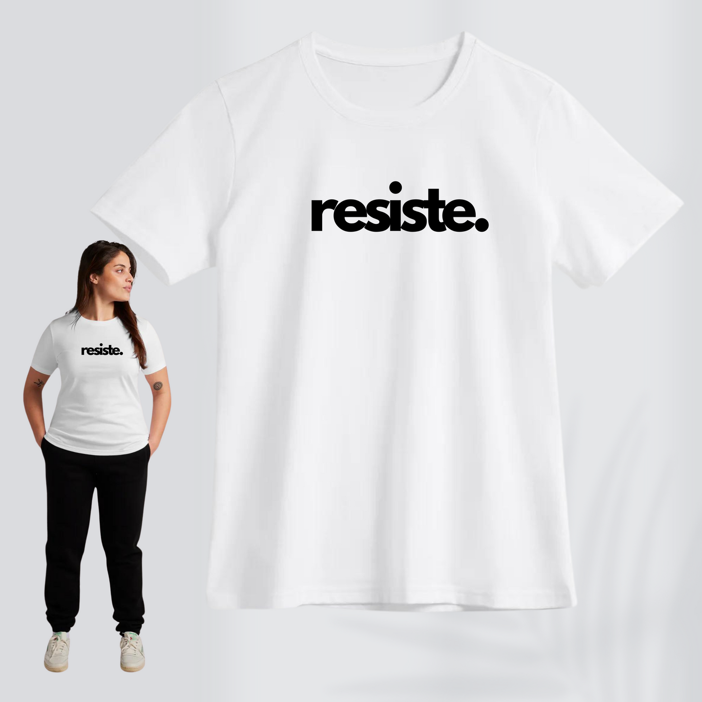 RESISTE PREMIUM WOMEN SHIRT