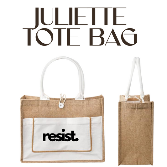 Juliette Tote Bag Resist.